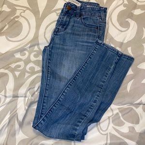 High rise skinny jeans bullhead